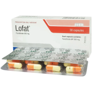 Lofat 200 mg Capsule 10's Strip image