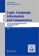 Logic, Language, Information and Computation image