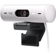 Logitech Brio 500 HDR Webcam with Show Mode, 1080p, OFF-WHITE image