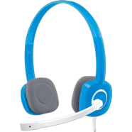 Logitech H150 Stereo Headset with Dual 3.5mm Jacks, Noise-Cancelling Mic, White image