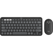 Logitech Pebble 2 Combo Multi-Device Bluetooth Keyboard and Mouse, TONAL GRAPHITE image