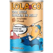 Lola and Co Cat Can Food - Tuna With Chicken in Jelly 400gm | Cat Wet Food image