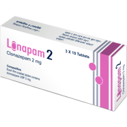 Lonapam 2 mg Tablet 10's strip image