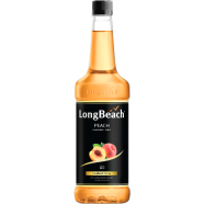 Long Beach Peach Flavoured Syrup 740ml image