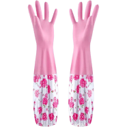 Long Silicone Kitchen Gloves Waterproof And Non-Slip Hand Protection image