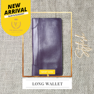 Long Wallet In Purple icon