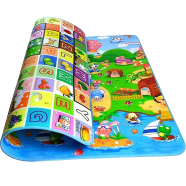 LooMantha PVC Baby Large Play Mat 3x4.5 Feet icon
