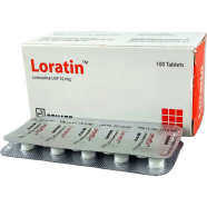 Loratin 10 Mg Tablet 10's strip icon