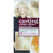 Loreal Casting Creame Gloss Contioning Hair Color - 1021 Light Pearl Blonde image