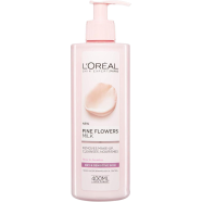 Loreal Fine Flowers Milk Cl.N Make-Up Remover Pump 400 ml image