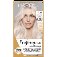Loreal Hair Color Preference 11.11 Ultra Light Cool Crystal Blonde image