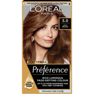 Loreal Hair Color Preference - 5.0 Light Brown image