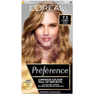Loreal Hair Color Preference - 7.3 Florida Golden Blonde image