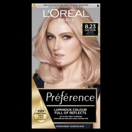 Loreal Hair Color Preference - 8.23 Santorini Medium Rose Gold image