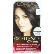 Loreal Hair Colour Excellence - 4 Dark Brown image