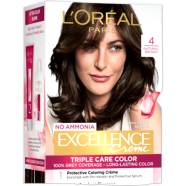 Loreal Hair Colour Excellence - 4 Natural Brown image