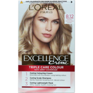 Loreal Hair Colour Excellence - 8.12 Natural Frosted Beige Blonde image