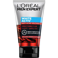 Loreal Men Expert White Activ Anti-Acne Volcano Brightening Foam – 100ml image