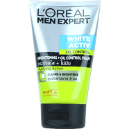 Loreal Men Expert White Activ Brightening Plus Oil Control Foam 100ml image