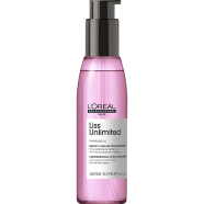 Loreal Professionnel Serie Expert Hair Serum 125 ml Liss Unlimited Primrose Oil Blow Dry Serum For Frizz-Free Hair image