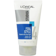 Loreal Studio Line Fix And Style Vitamin Enriched Hair Gel 4 150 ml image