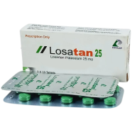 Losatan 25 mg Tablet 10'S Strip image