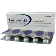 Losium 50 mg Tablet 10's Strip image