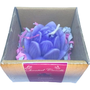 Lotus Flower Scented Candle – Lavender Fragrance image