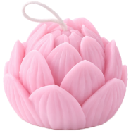 Lotus Flower Scented Candle – Rose Fragrance icon