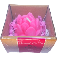 Lotus Flower Scented Candle – Rose Fragrance image