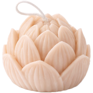Lotus Flower Scented Candle – Sandalwood Fragrance image