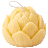 Lotus Flower Scented Candle – Ylang Ylang Fragrance image