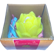 Lotus Flower Scented Candle – Ylang Ylang Fragrance image