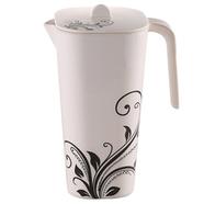 Lovely Square Jug With Melamine Lid Elegant White - 919331 icon