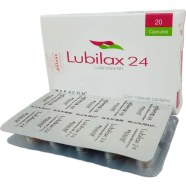 Lubilax 24 mcg Capsule 10's Strip image