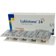 Lubistone 24 mcg Capsule – 10's Strip image