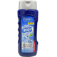Lucky For Men Cool Water Deodorant Body Wash 355 ml image