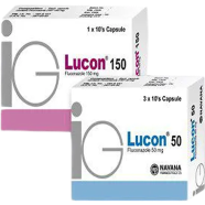 Lucon 150 mg Capsule 10's Strip image