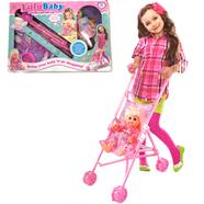 Lulu Cute Baby Doll Toy stroller Kid 14 inch icon
