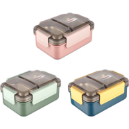 Lunch Box Tedemei Steel2 Part Lunch Box 2 Compartment image