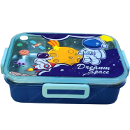 Lunch Box for School Kids – Compartment Lunch Box with Tiffin Box for School, SUS304 3 Grid Lunch Box for Kids, Lunch Box Container image