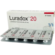 Luradox 20mg Tablet 10's Strip image