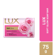 Lux Soap Bar Soft Glow 75 Gm - 69694289