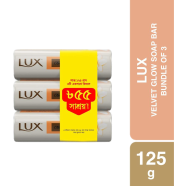 Lux Soap Bar Velvet Glow 125g (Bundle of 3)-Multipack image