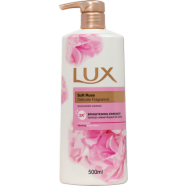 Lux Soft rose Delicate Fragrance Glowing Body Wash 500ml image
