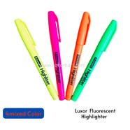 Luxor Fluorescent Pen Highlighter 4Mixed Color image