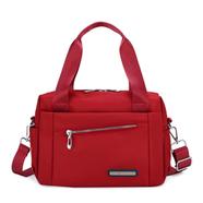 Luxury Bag Waterproof Nylon Shoulder Ladies Travel Crossbody Red Color image