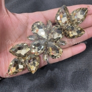 Luxury Crystal Rhinestone Applique Pendant Connector image