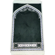 Luxury Excellence Prayer Mat Any Design Deep Green Color (70x122 cm) image