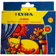 Lyra Jumbo Crayons 12Colour image